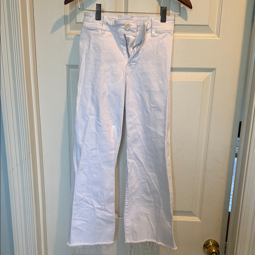 Zara white jeans